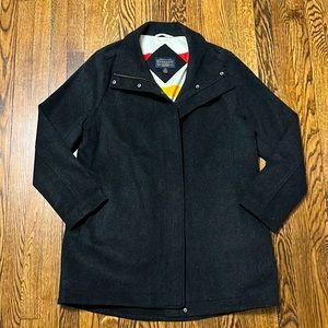 NWOT PENDLETON WOOL GRAY COAT